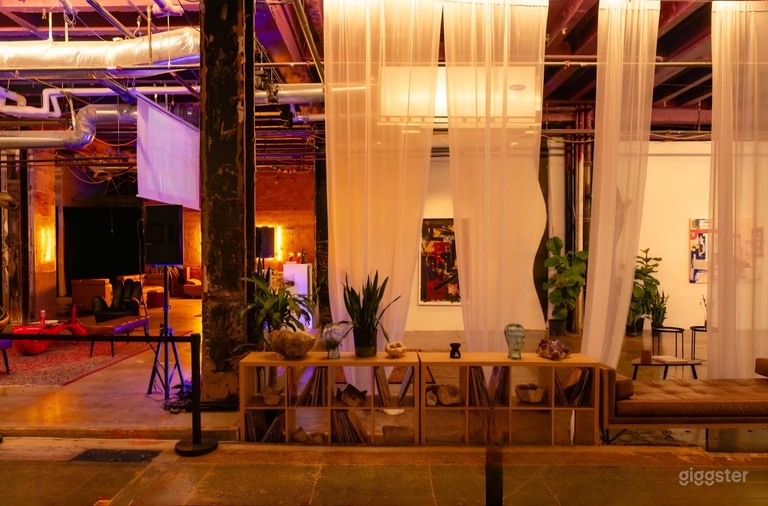  Industrial Event & Film Spaces with 4 Unique Settings Studio 