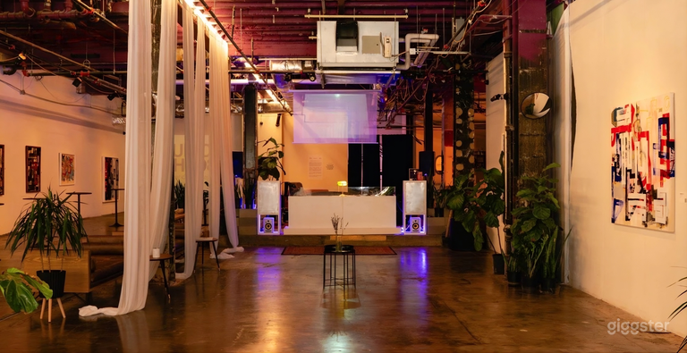  Industrial Event & Film Spaces with 4 Unique Settings Studio 