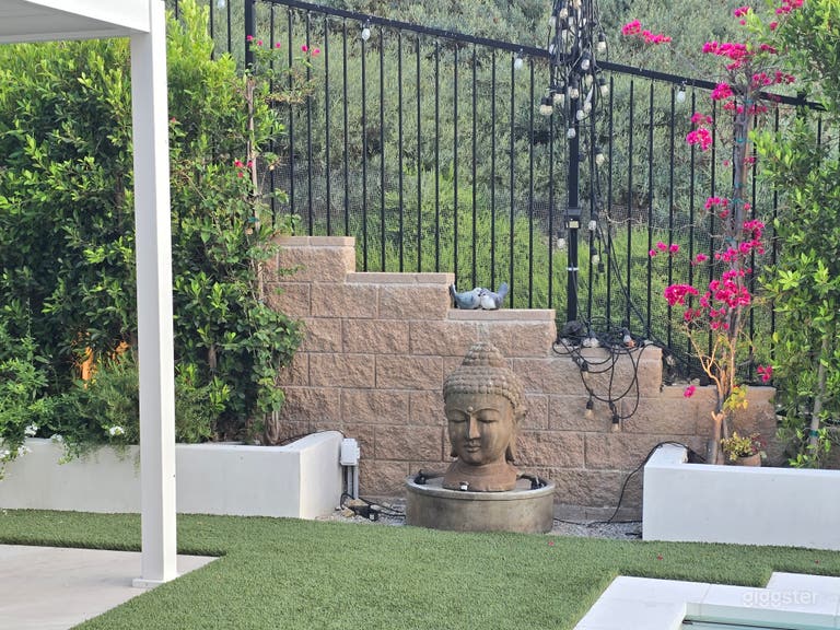  Fuente de agua Buda 