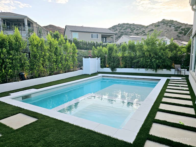 Hermosa Piscina Oasis Moderna 