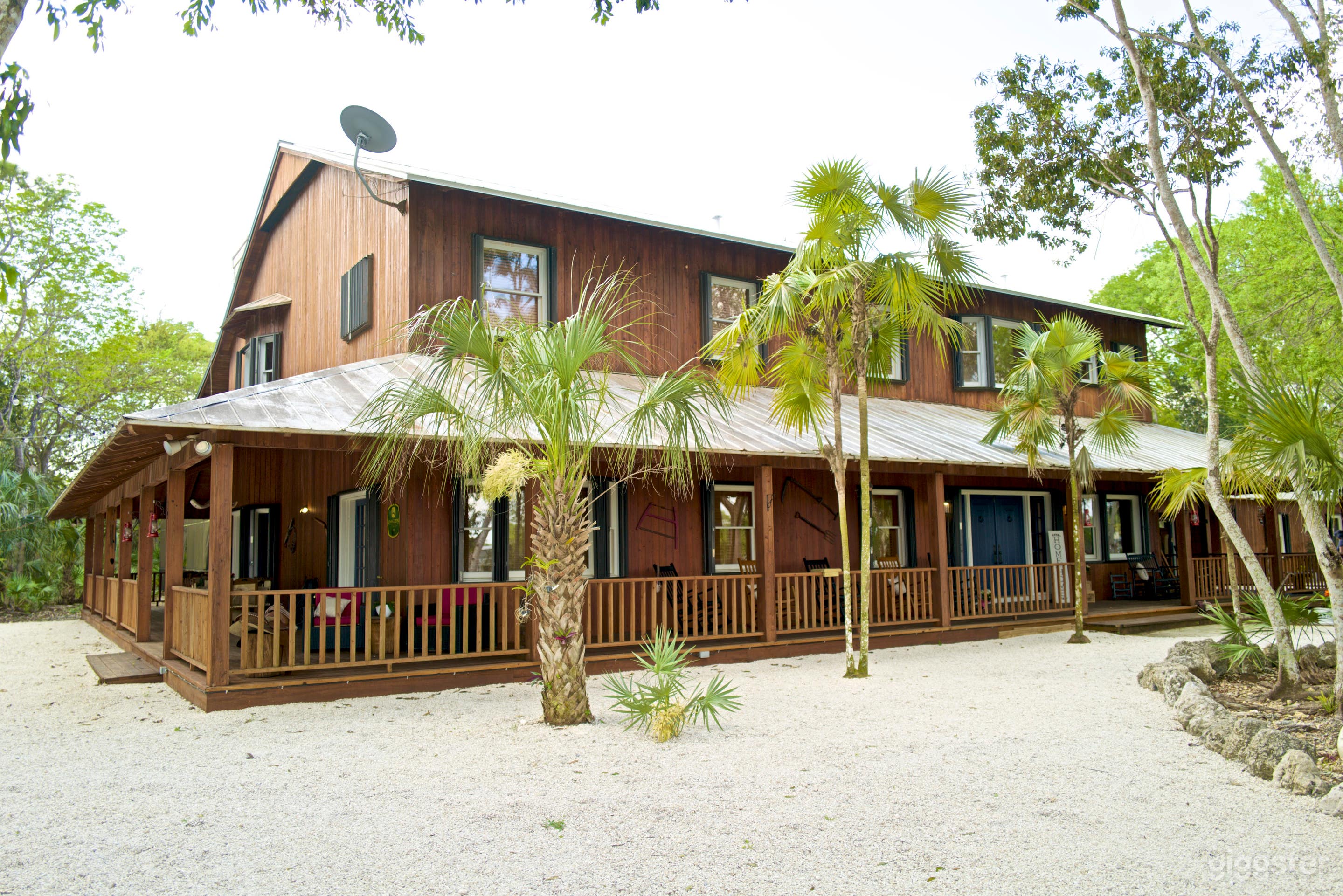 Front VIew Showing Wrap Around Porch