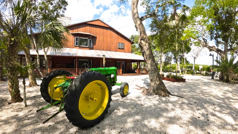  West Side View with Tractor 