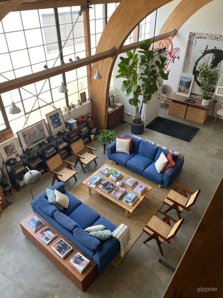  Sun Drenched Tribeca Style Loft in LA 