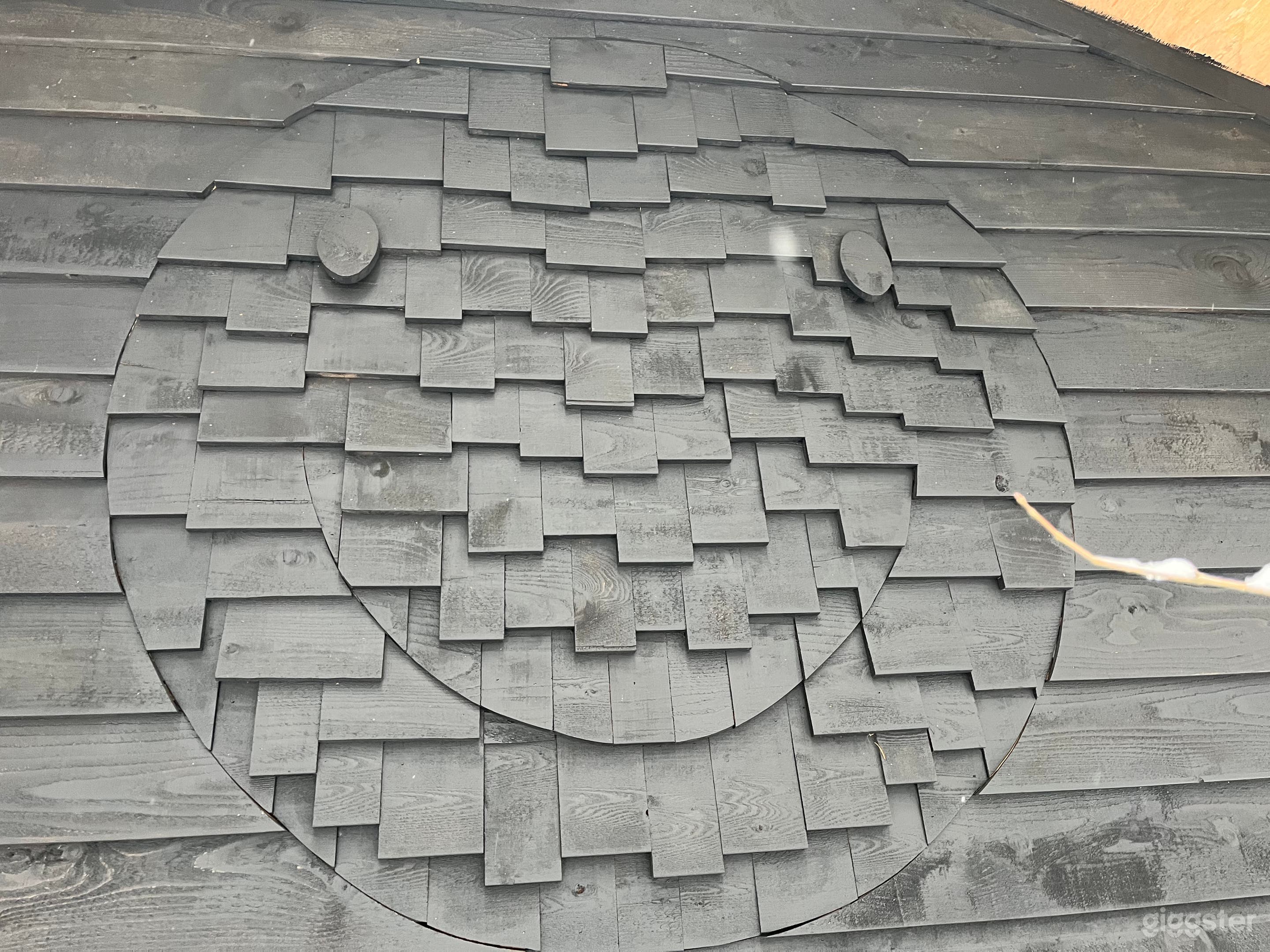 Throreau's happy place
(back of the cabin)