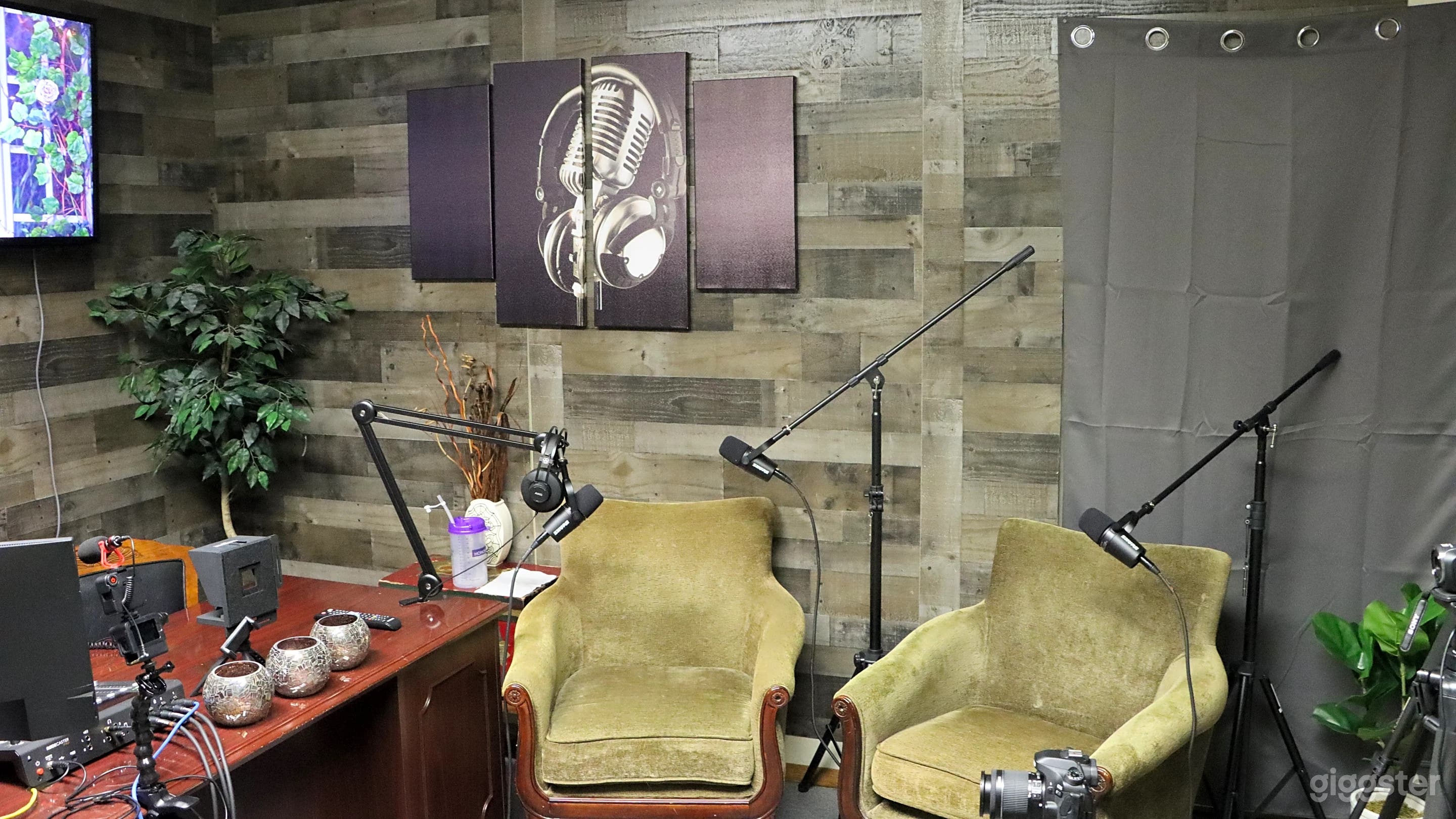 Full-Scale Podcast Production Studio Photo 1