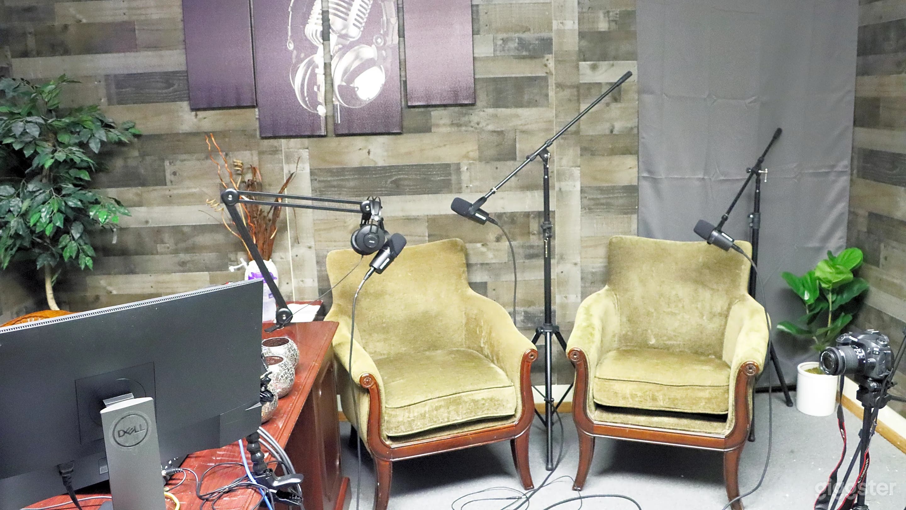 Full-Scale Podcast Production Studio Photo 2