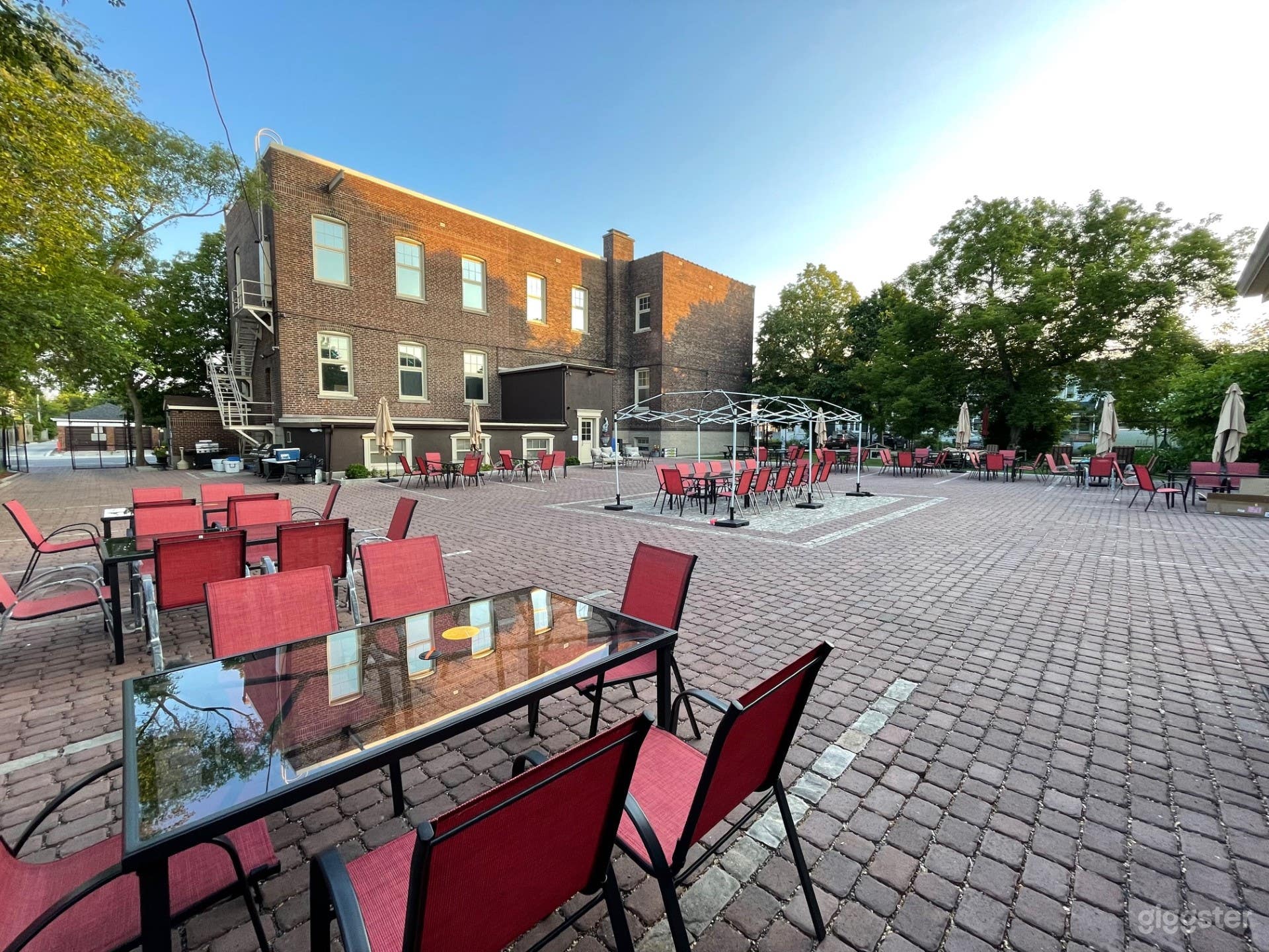 Exterior of building, Cobblestone Courtyard