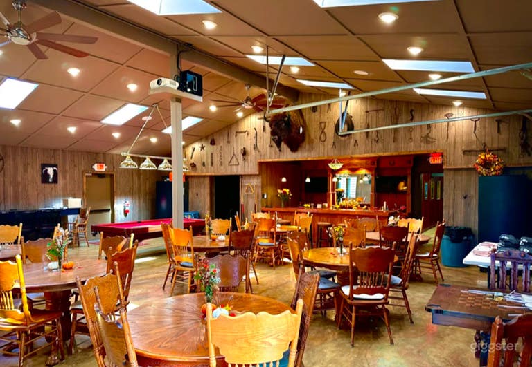  Espacio para eventos rústico cerca del lago Riss en Parkville 