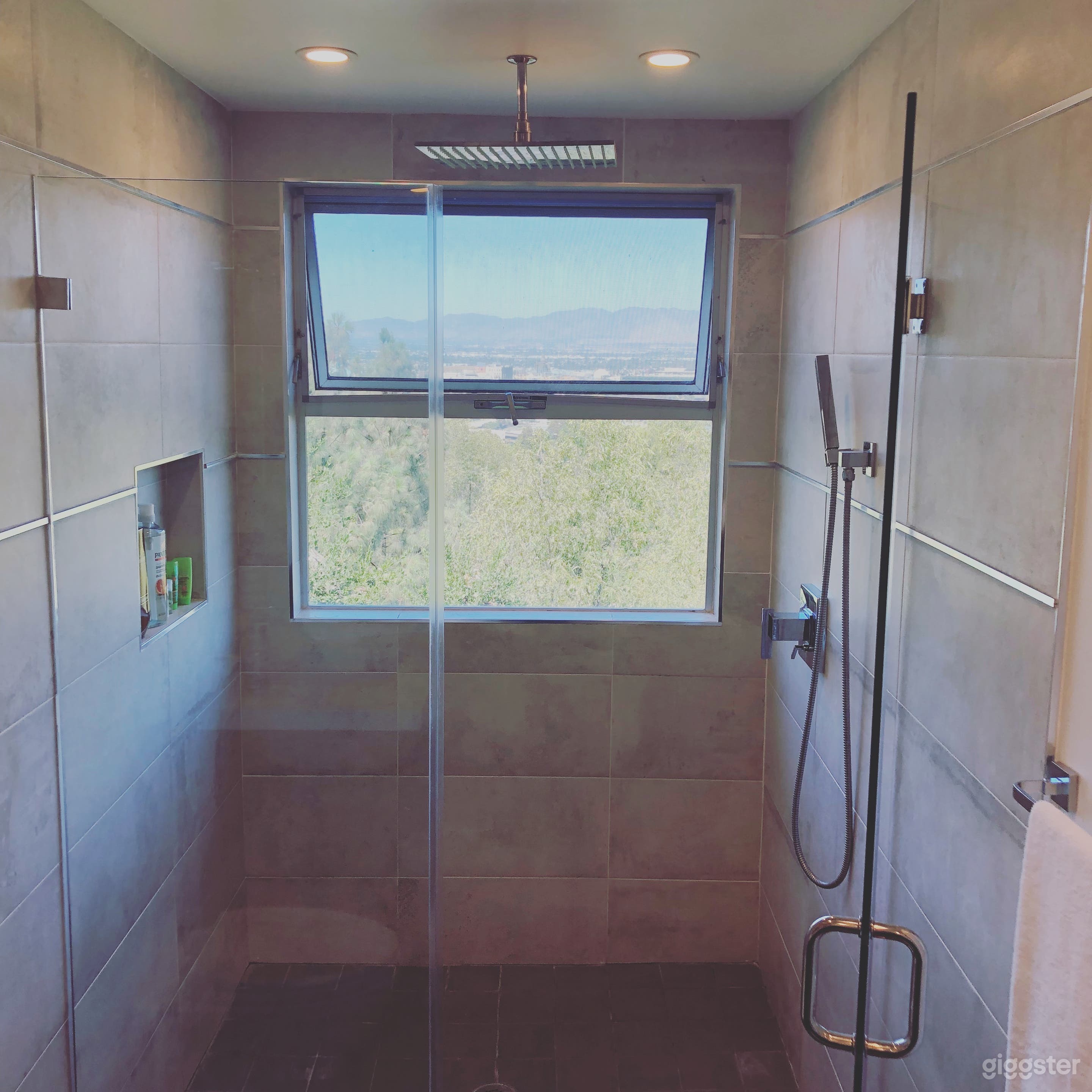 amazing views from the shower 