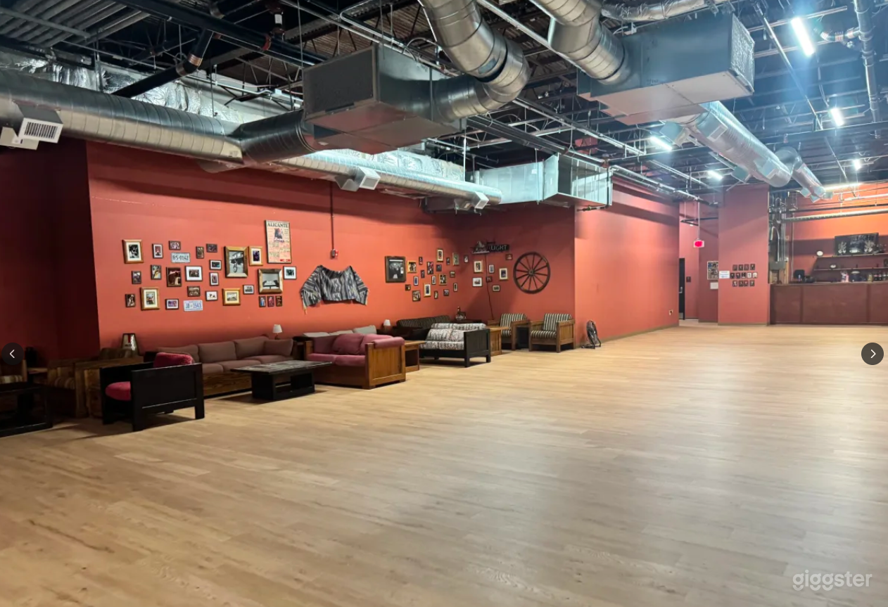 Large Rustic Dance Hall Space with Ample Parking Photo 1