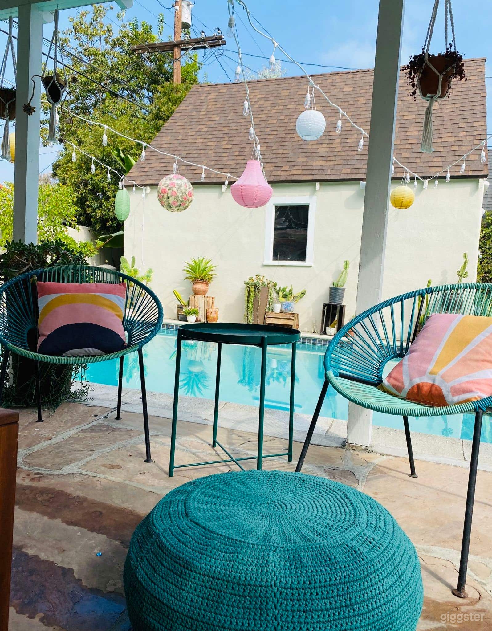 Pool in a Charming Storybook House Photo 2