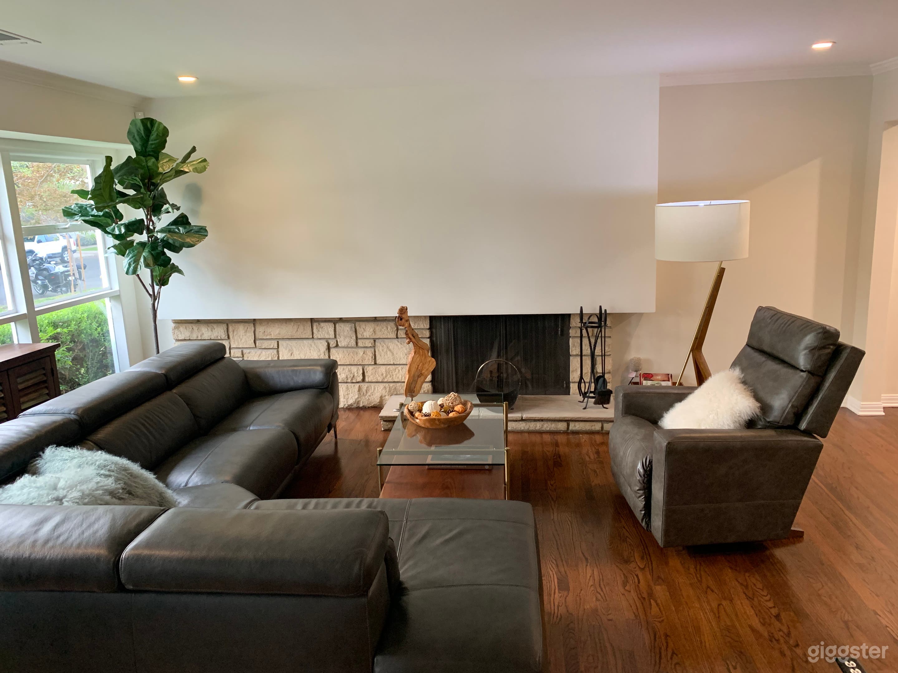 For living room with fireplace 