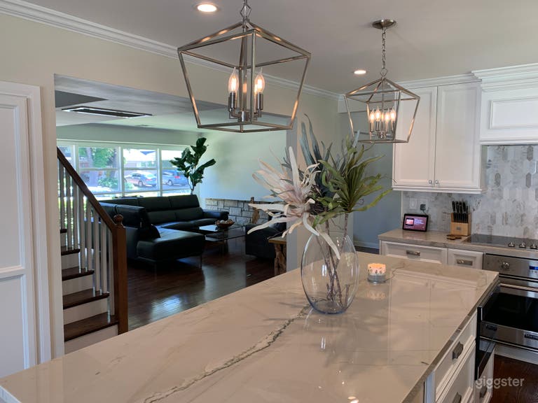  Open layout kitchen to formal living room  