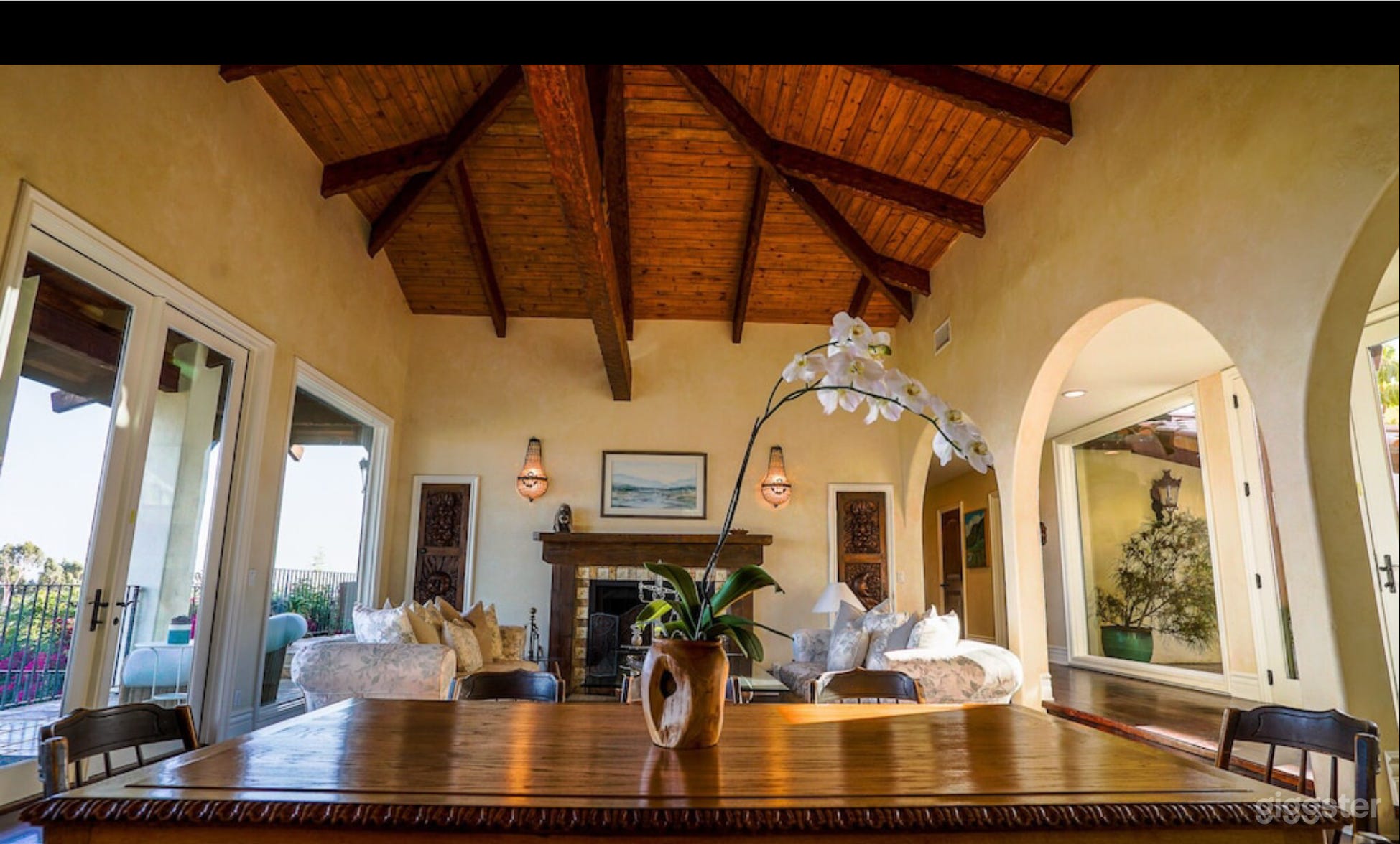 Largest of the 3 living rooms.