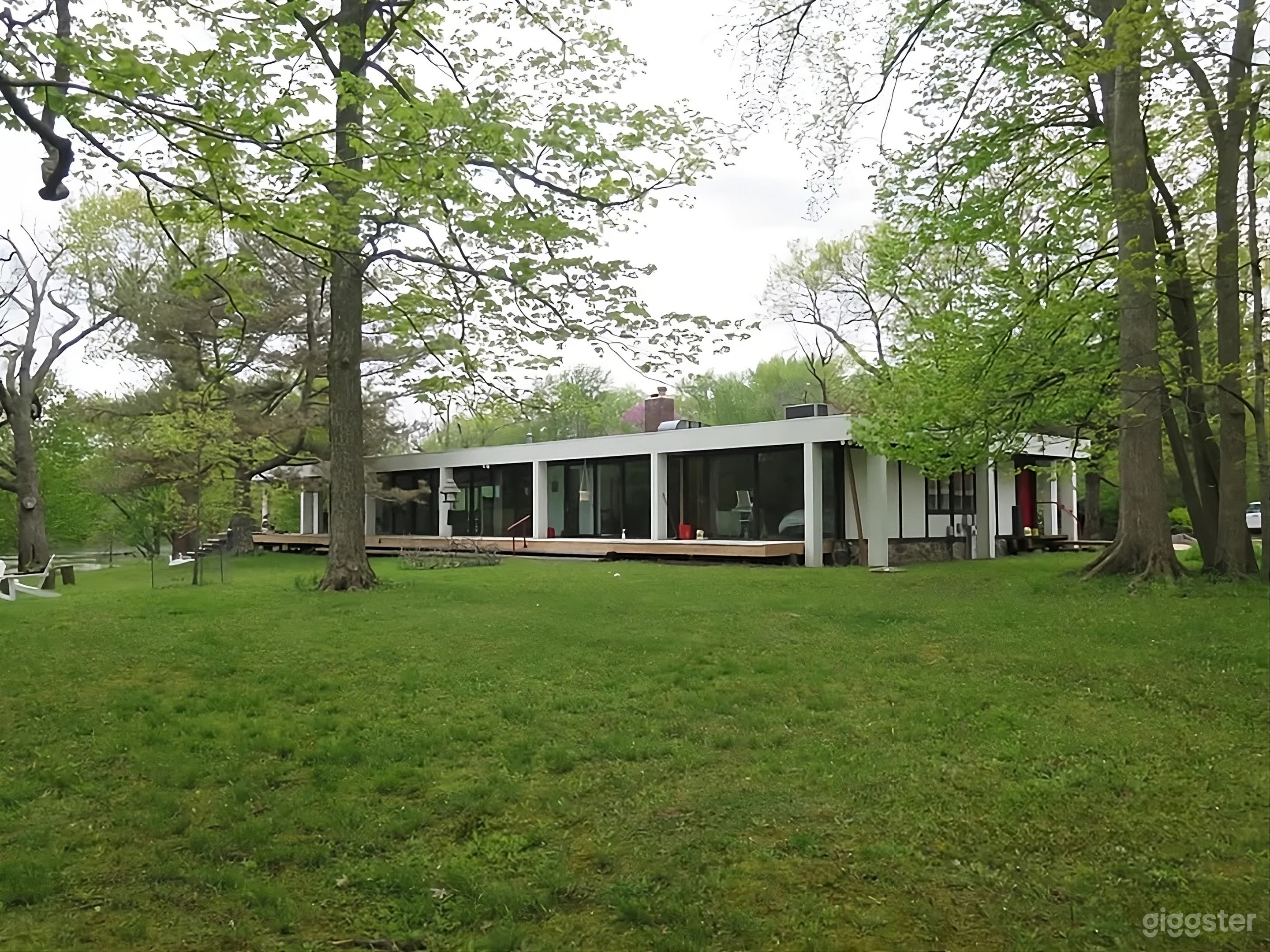 Expansive Riverside Woodland Backyard Photo 2