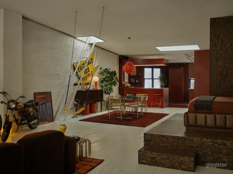  Skylight Studio | Retro-Futurist Designer Loft 