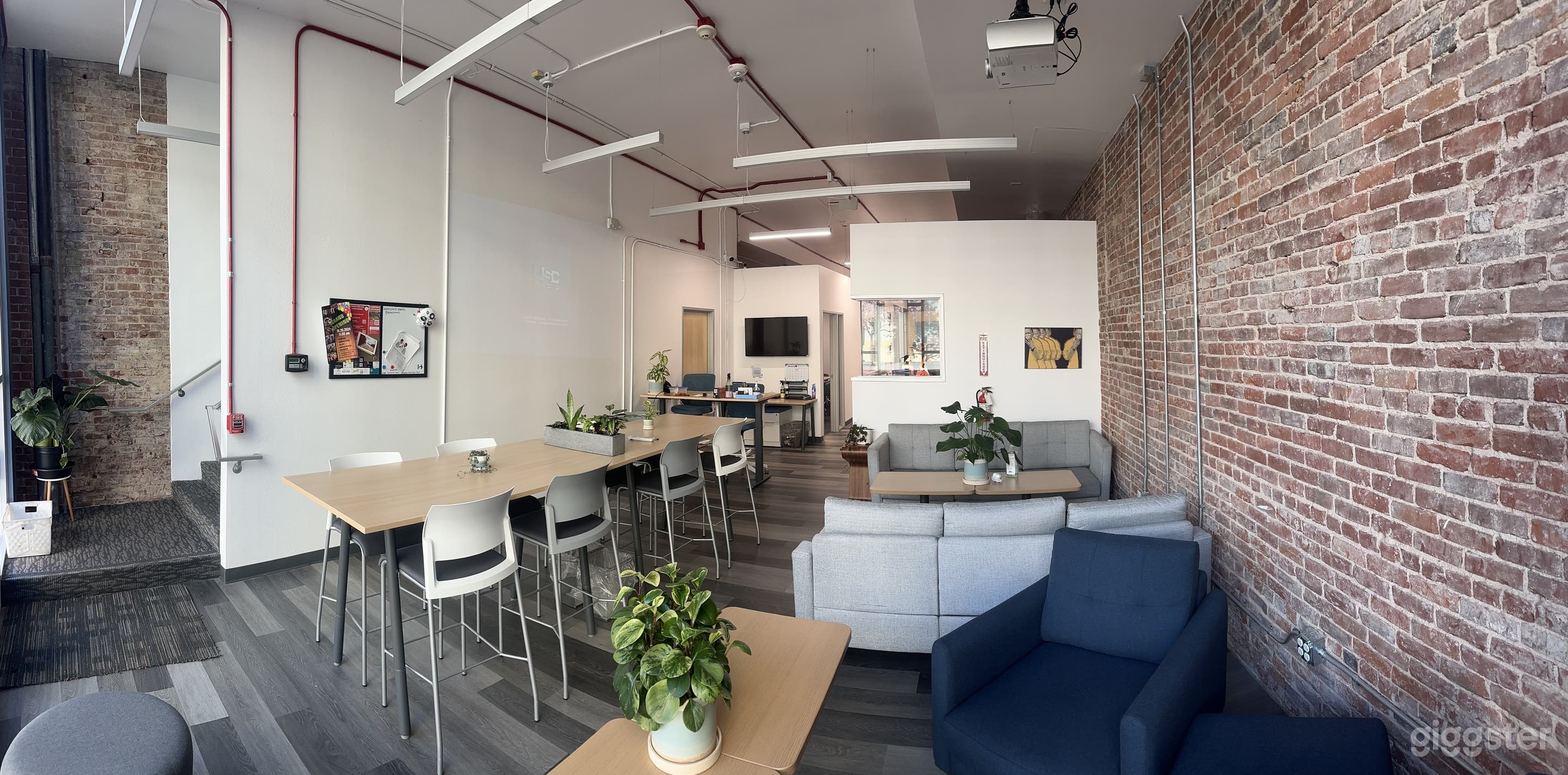 Sunny Small Business Lobby and Event Space Photo 3