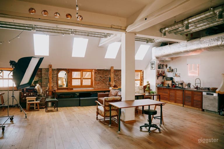  Historischer Studio-Standort mit Bauernhof-Flair in der Stadt! 