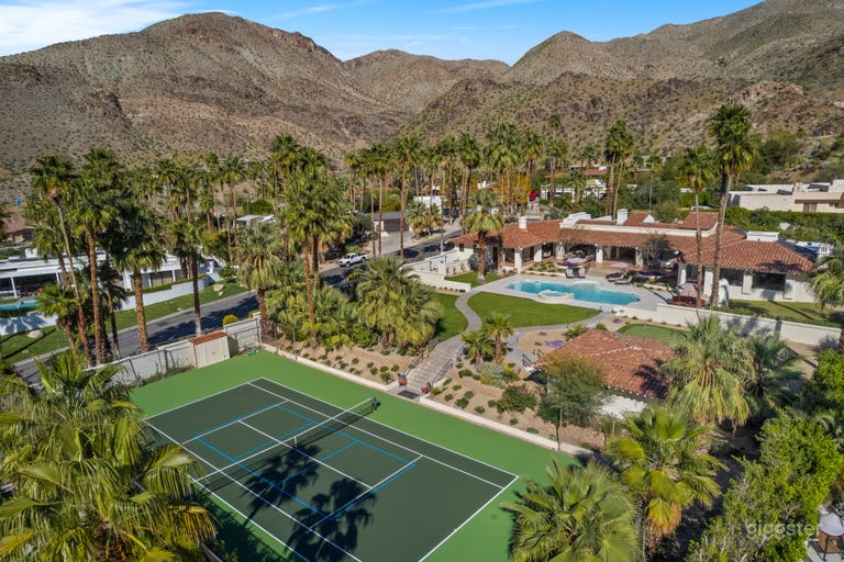  Huge Palm Springs Tennis Estate-Massive Views-Pool 