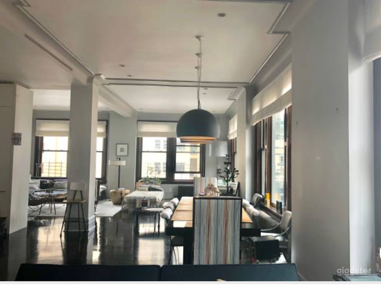  Dining area looking into living room
 