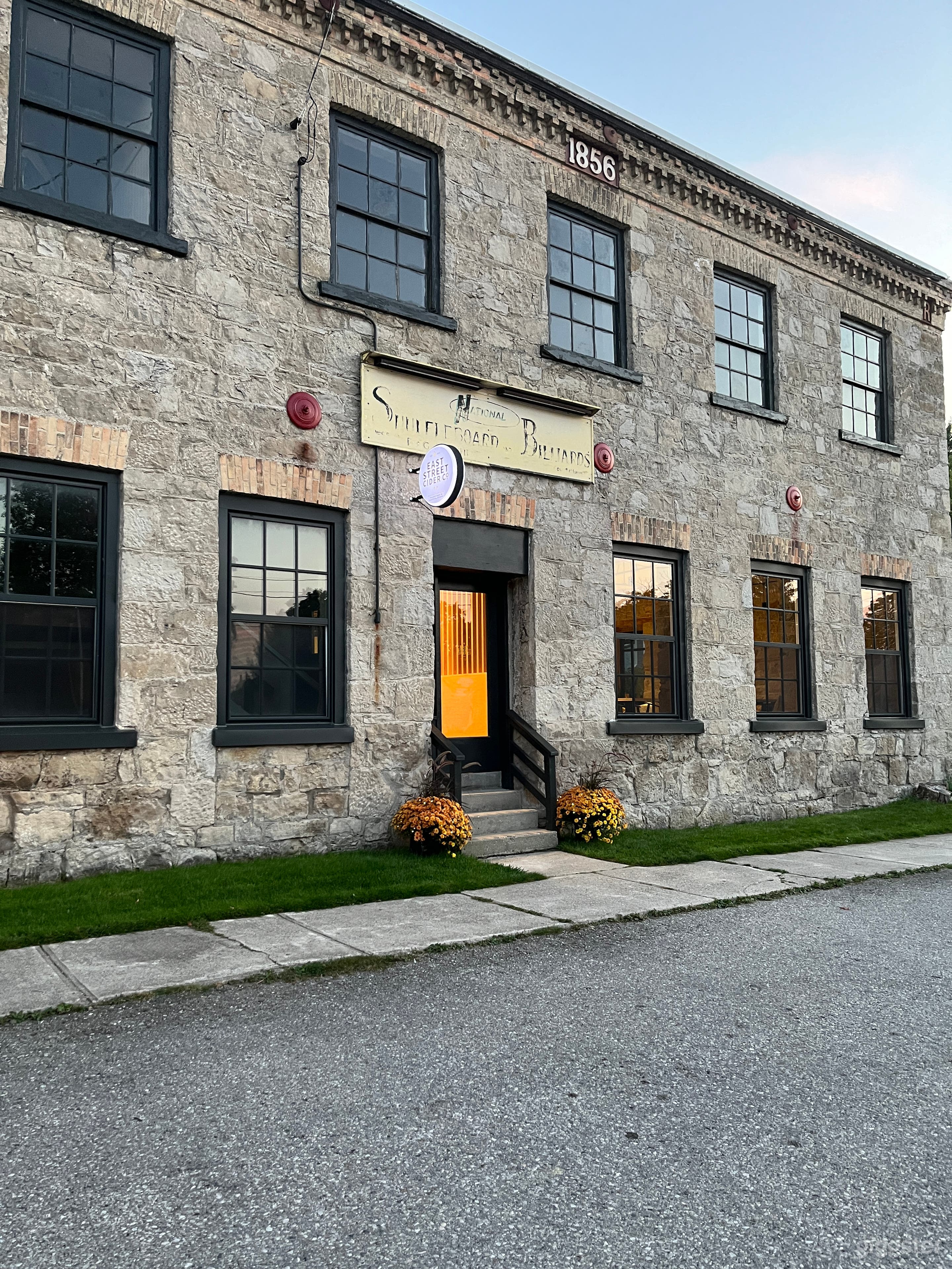 Front Entrance to 160 year old historic building.