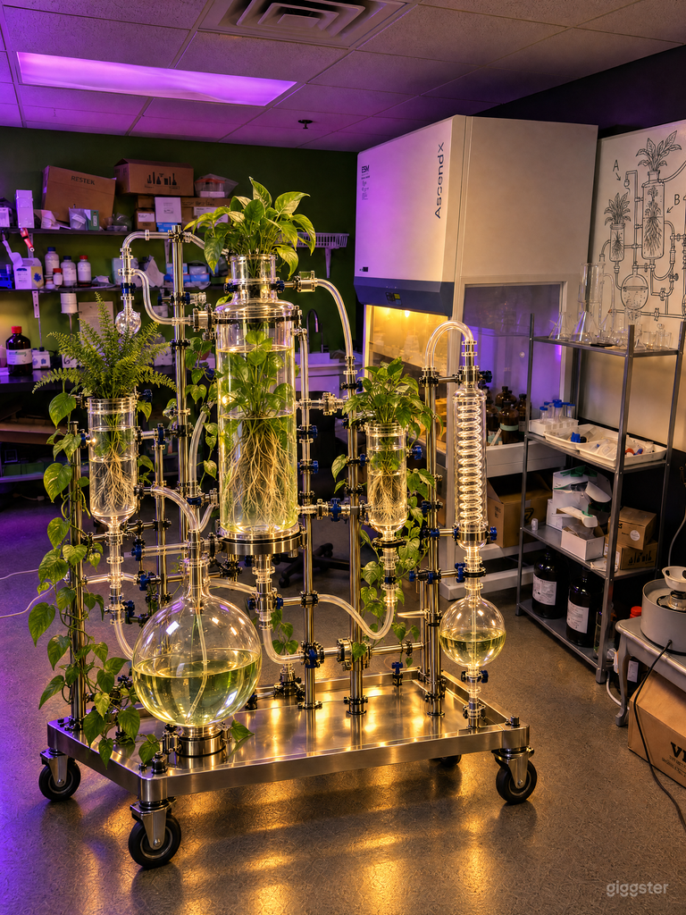  Experimento de Metabolismo de Plantas en Laboratorio Húmedo 