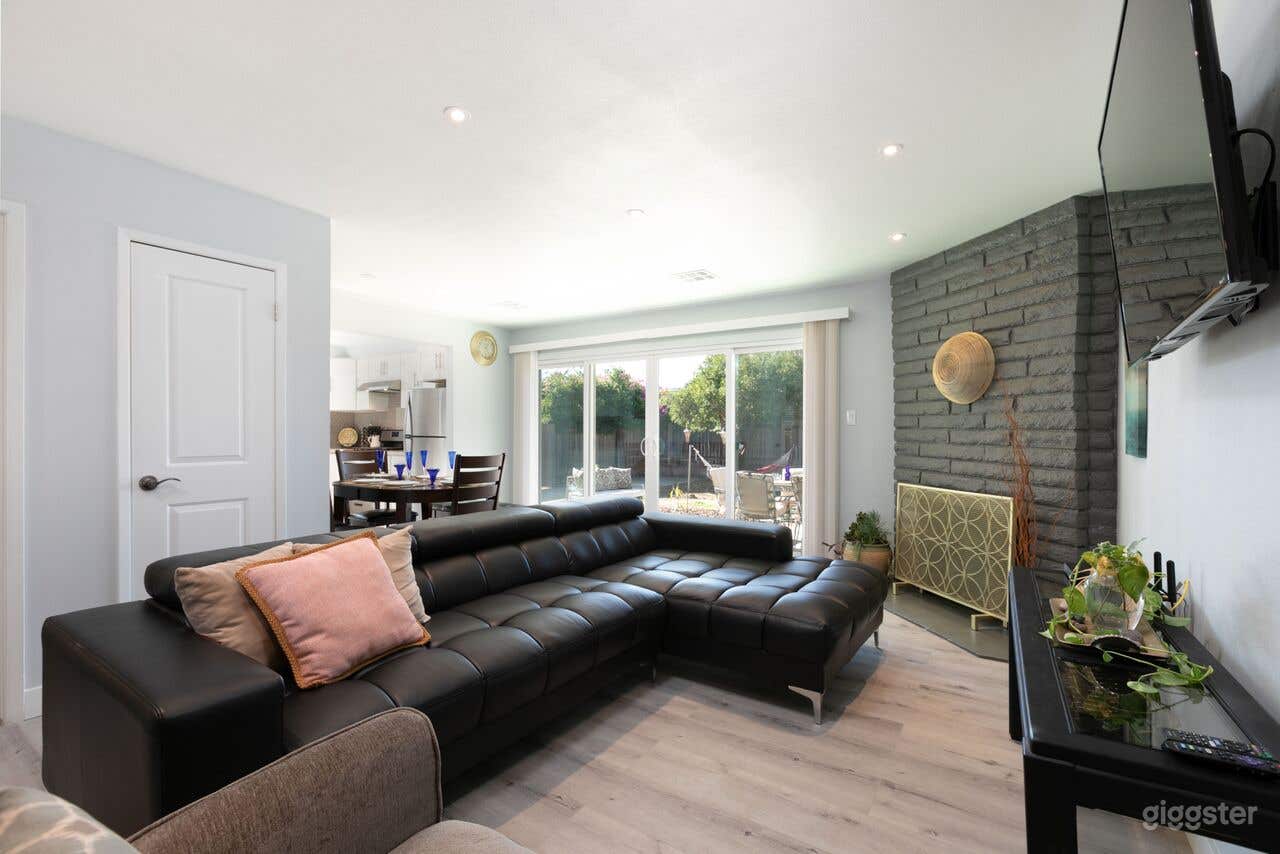 Living Room and Dining Area