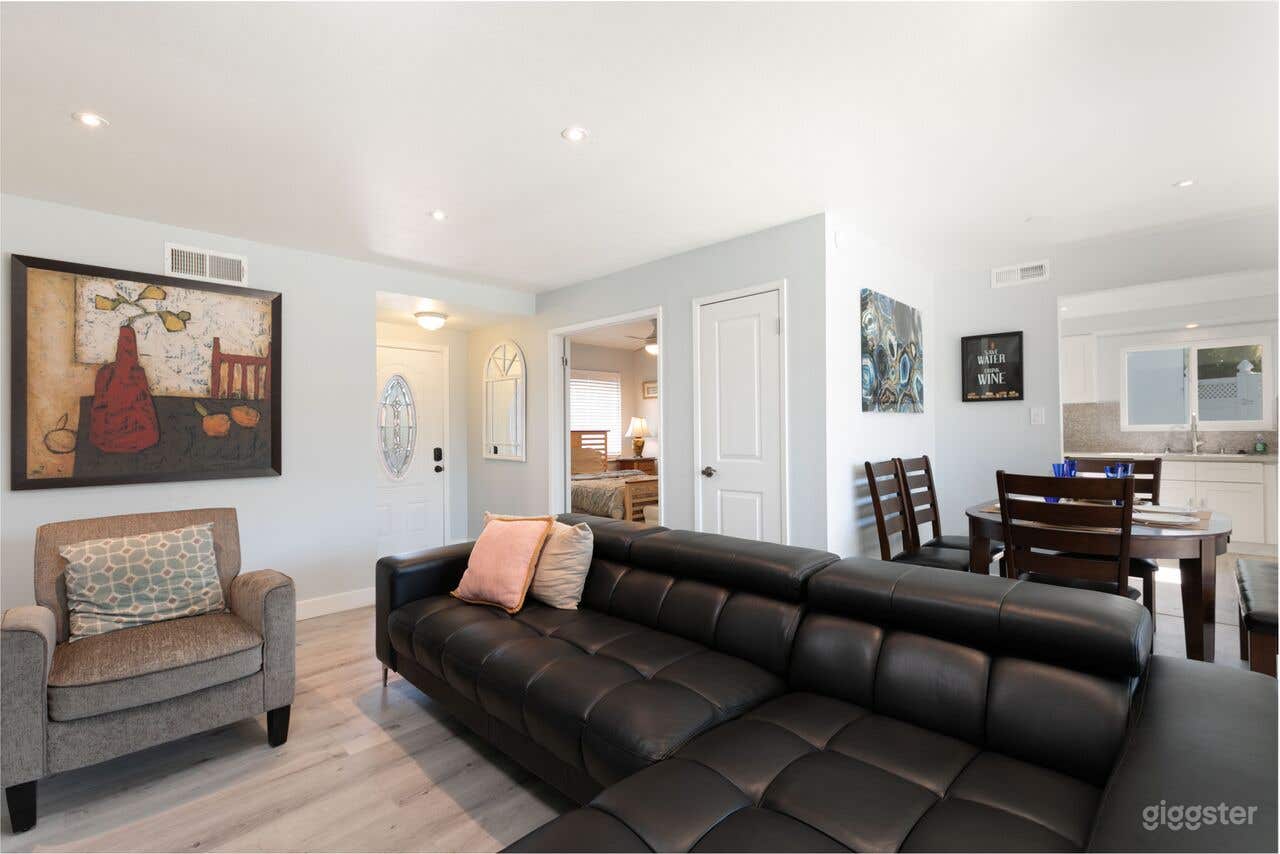 Living Room and Dining Area