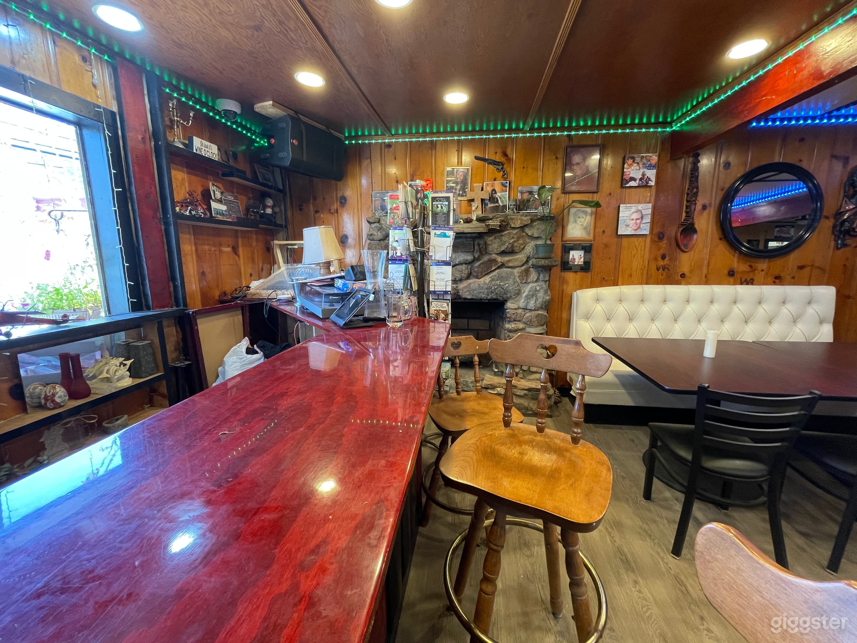 Indoor and Outdoor Garden Restaurant With Stage Photo 1