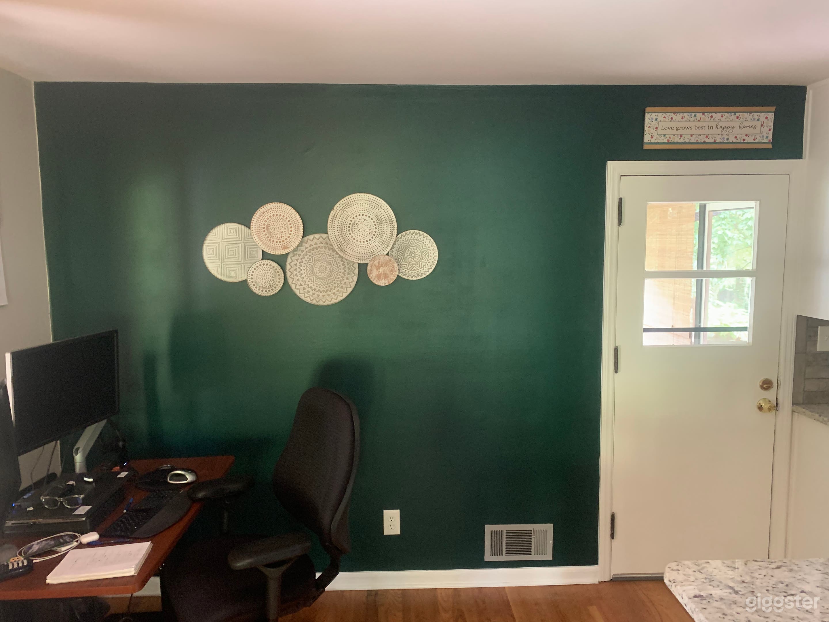 Work Office near kitchen