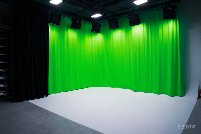  Green screen curtain 