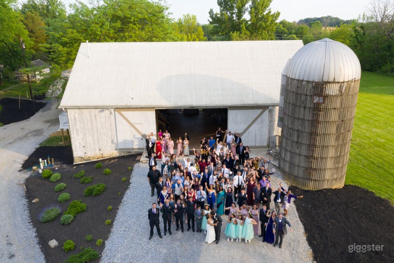  Front part of bank barn 