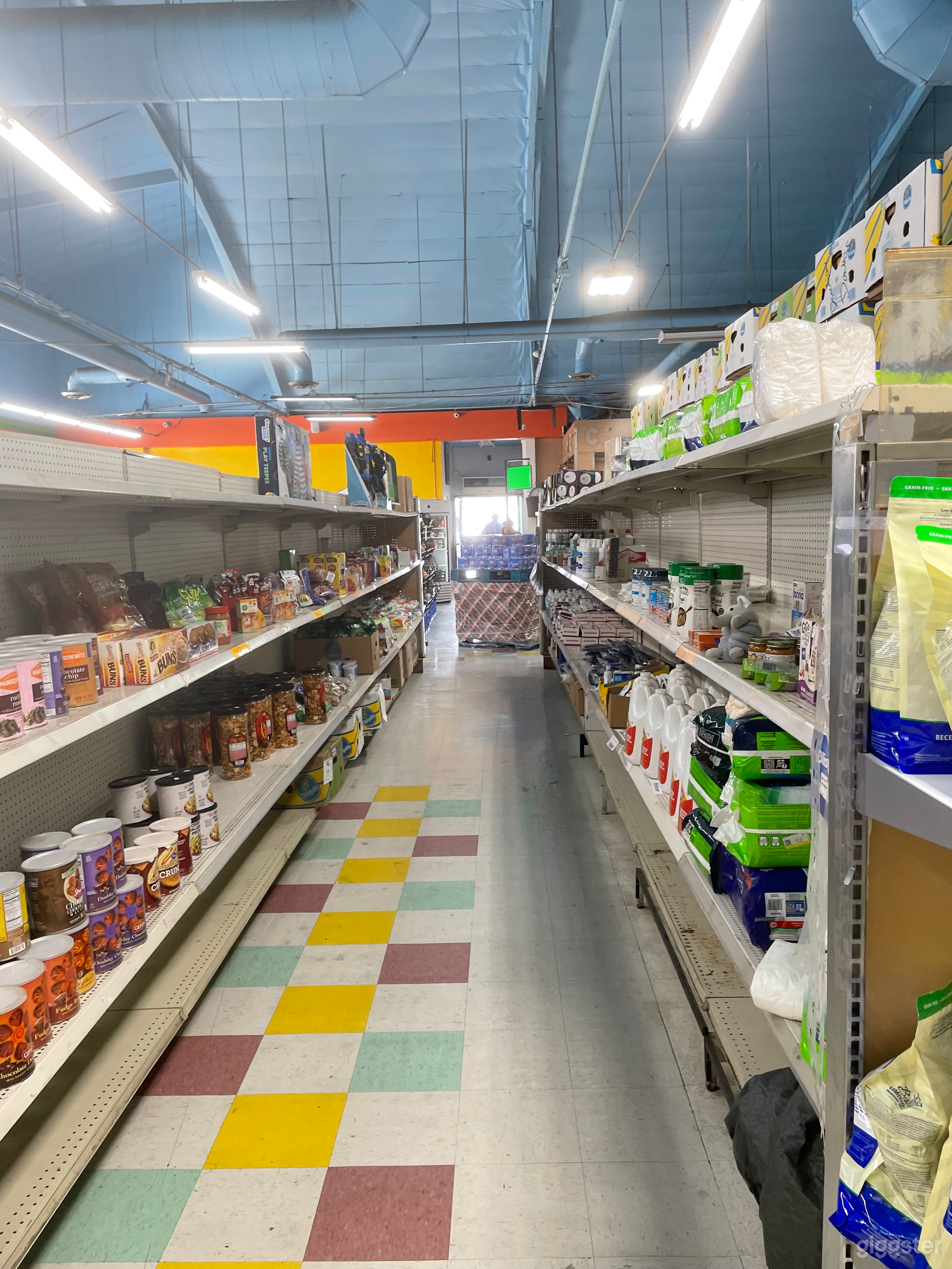 Cozy, familiar savings center feeling. 