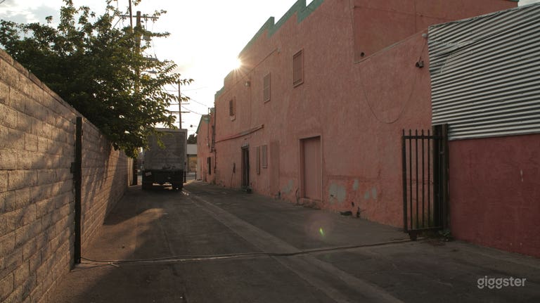  Alley way exterior.  