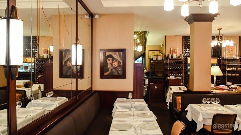  Schickes Restaurant mit Art Déco der 1930er Jahre in Paris 