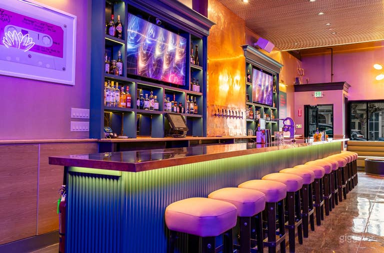  Disco-themed Club with Bar 