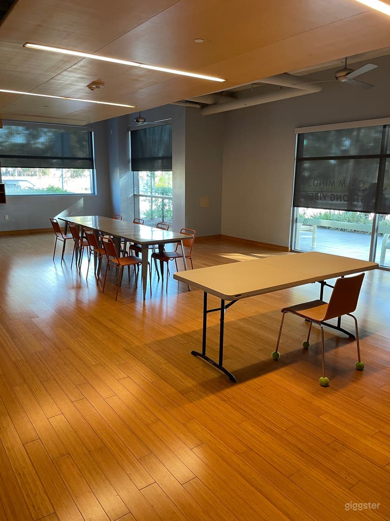  Studio can be arranged for different looks and configurations.  