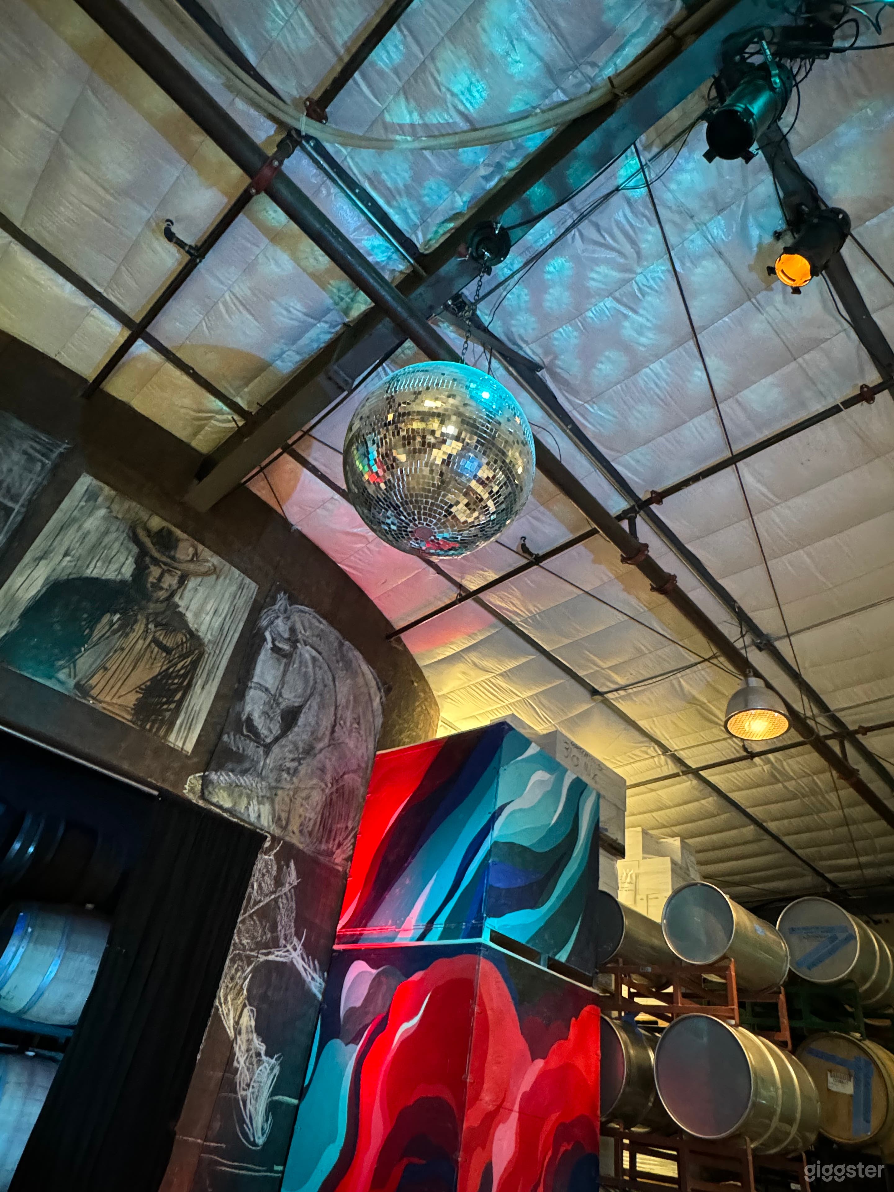 Industrial Winery Event Space with Full Bar &amp; Scenic Views of Working Winery Photo 3