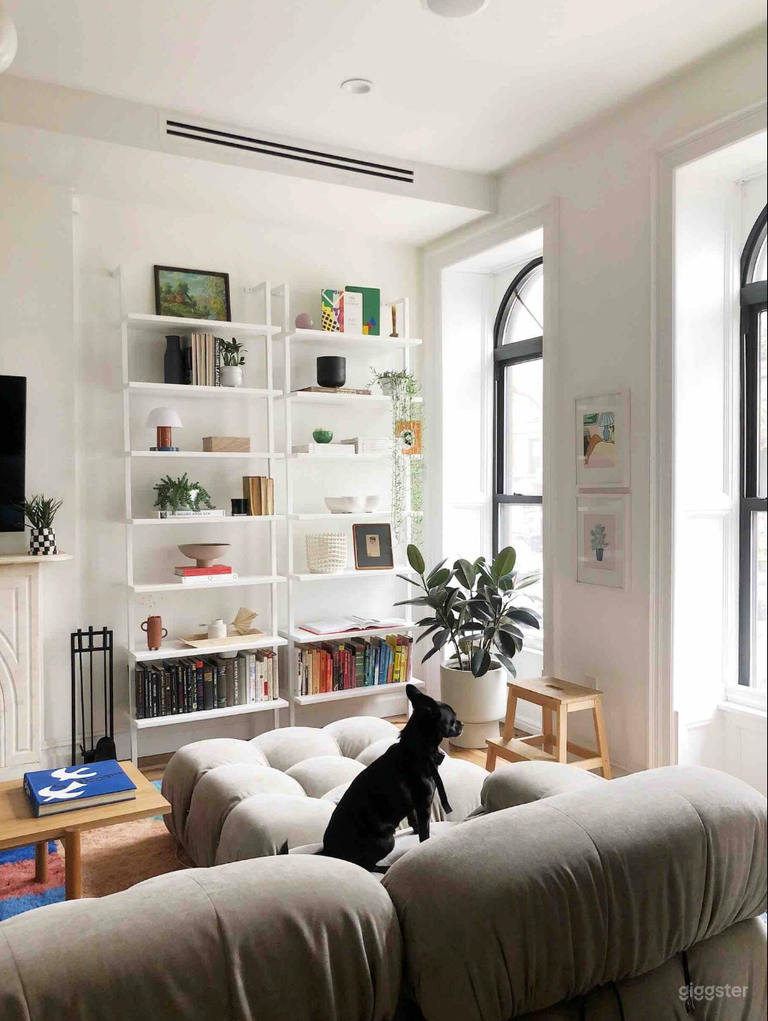  Brownstone moderno di Brooklyn luminoso e artistico 