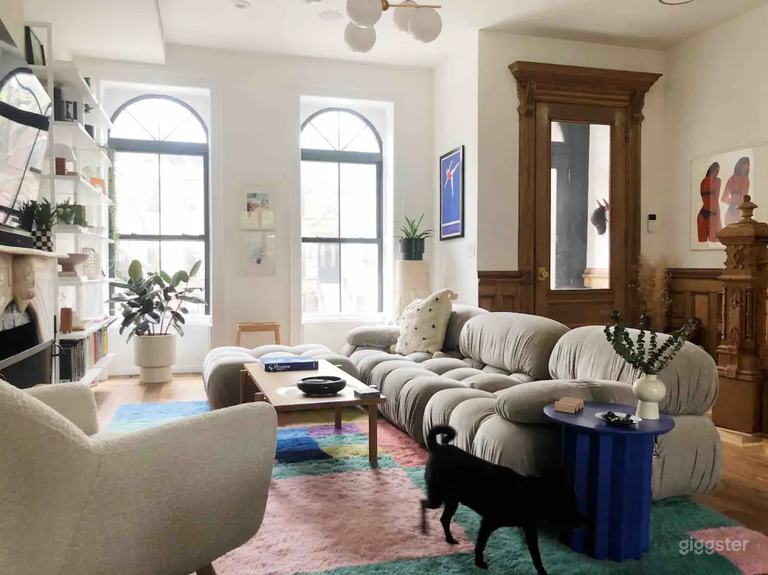  Brownstone moderno di Brooklyn luminoso e artistico 