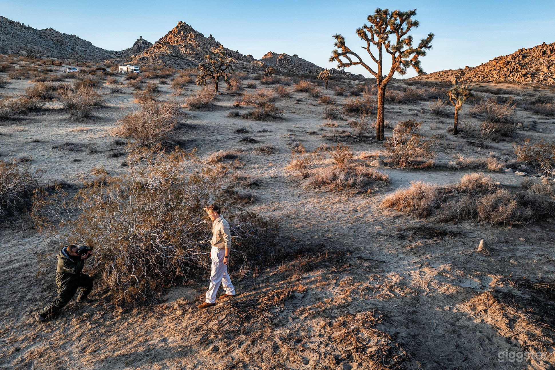Desert and Boulders Photo 1