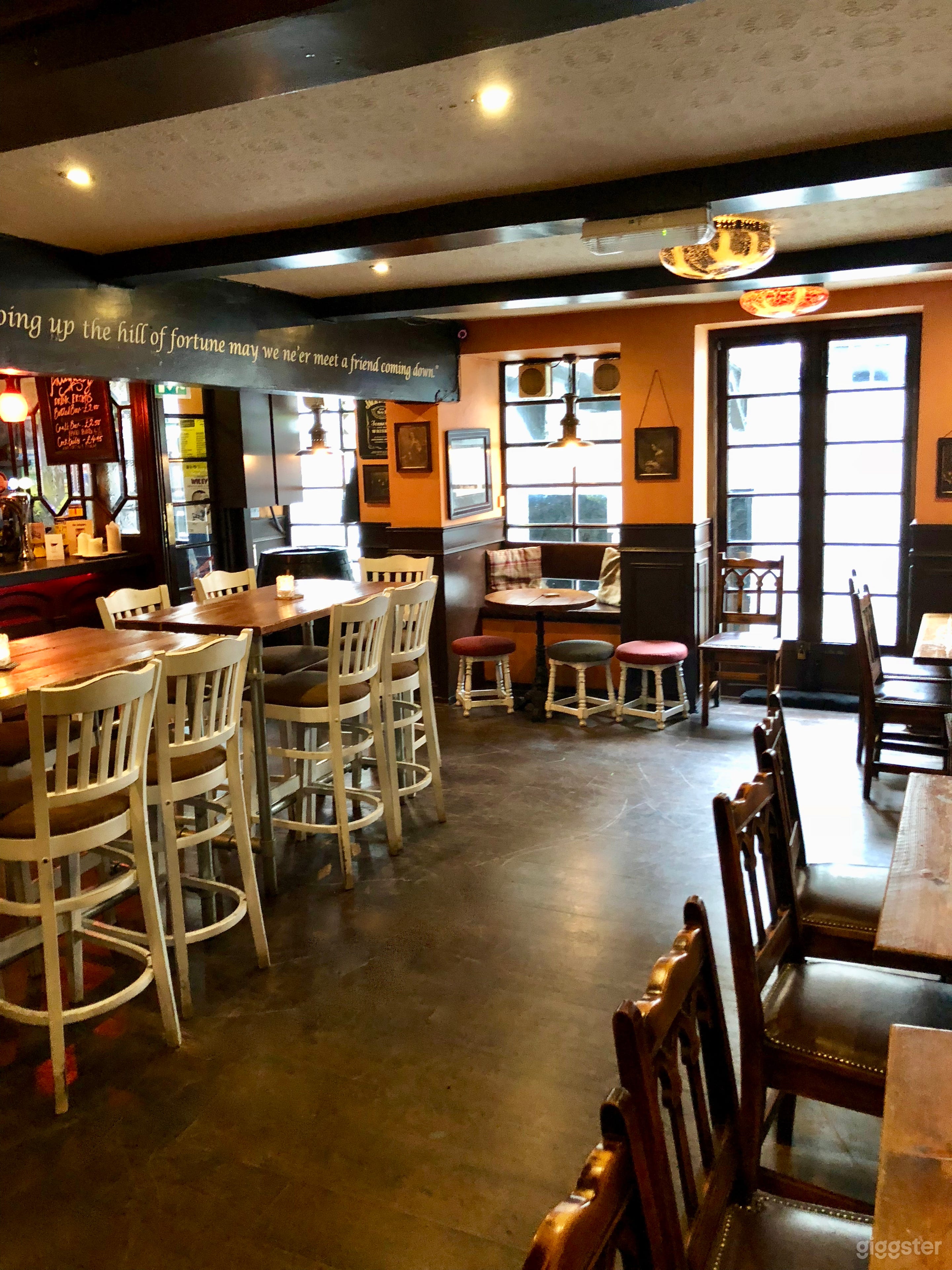 Traditional Basement Bar in Stockbridge Photo 1