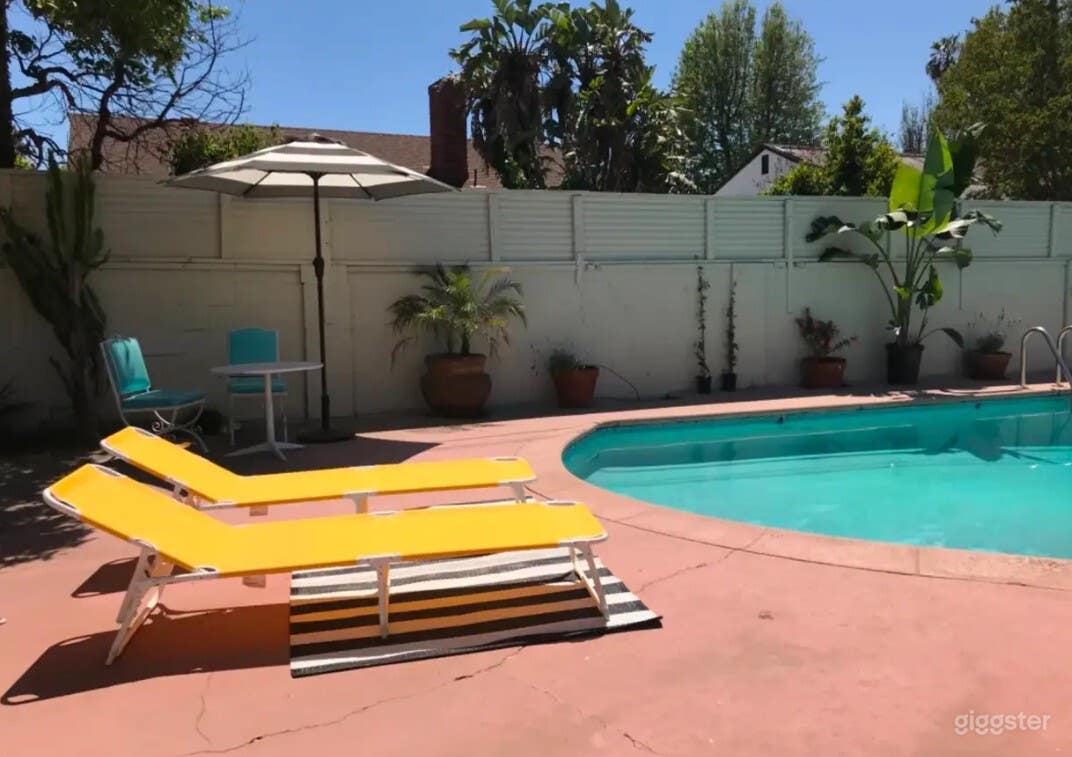 Chic Mid Century Pool Retreat Photo 4
