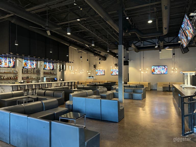  Trendy Bar and Lounge with Stage 