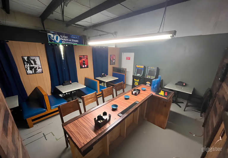  Estudio con set de Bar y Restaurante 