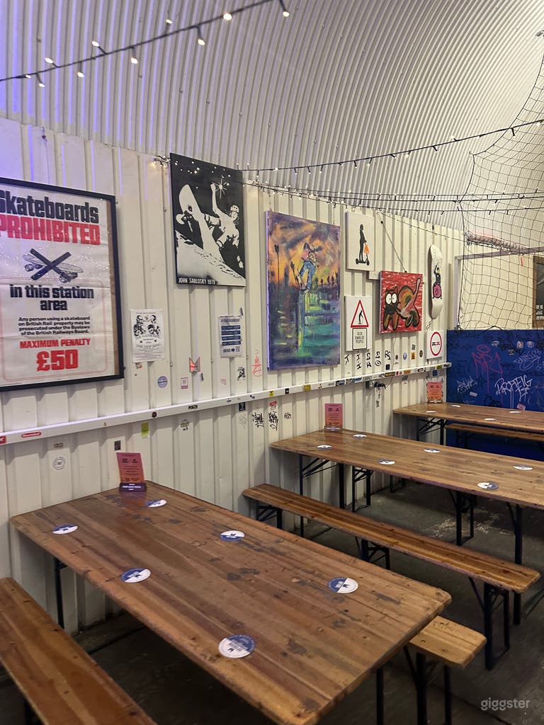  Skatepark and Bar - Live music and event space 