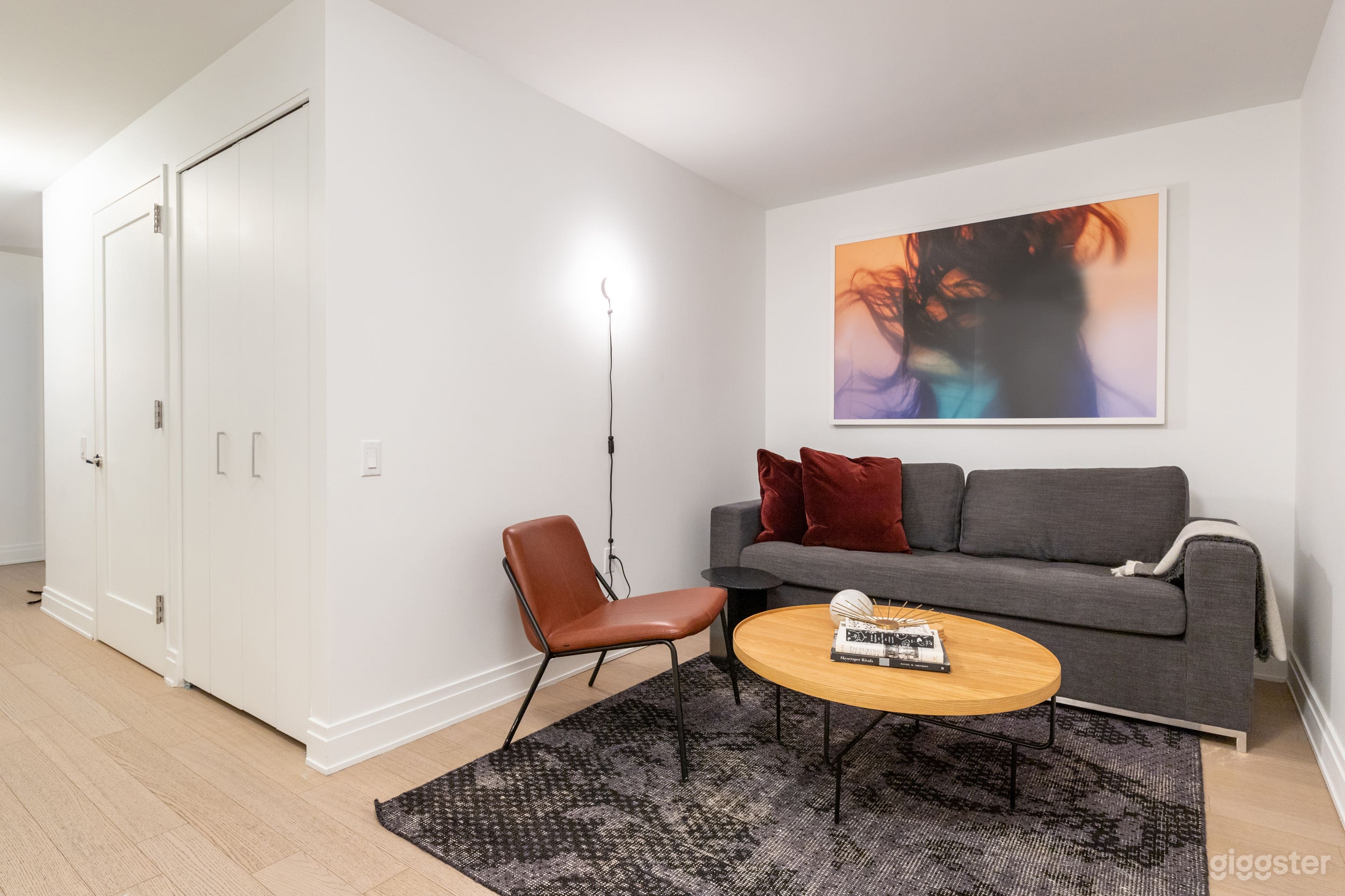 Living Area with Modern Design