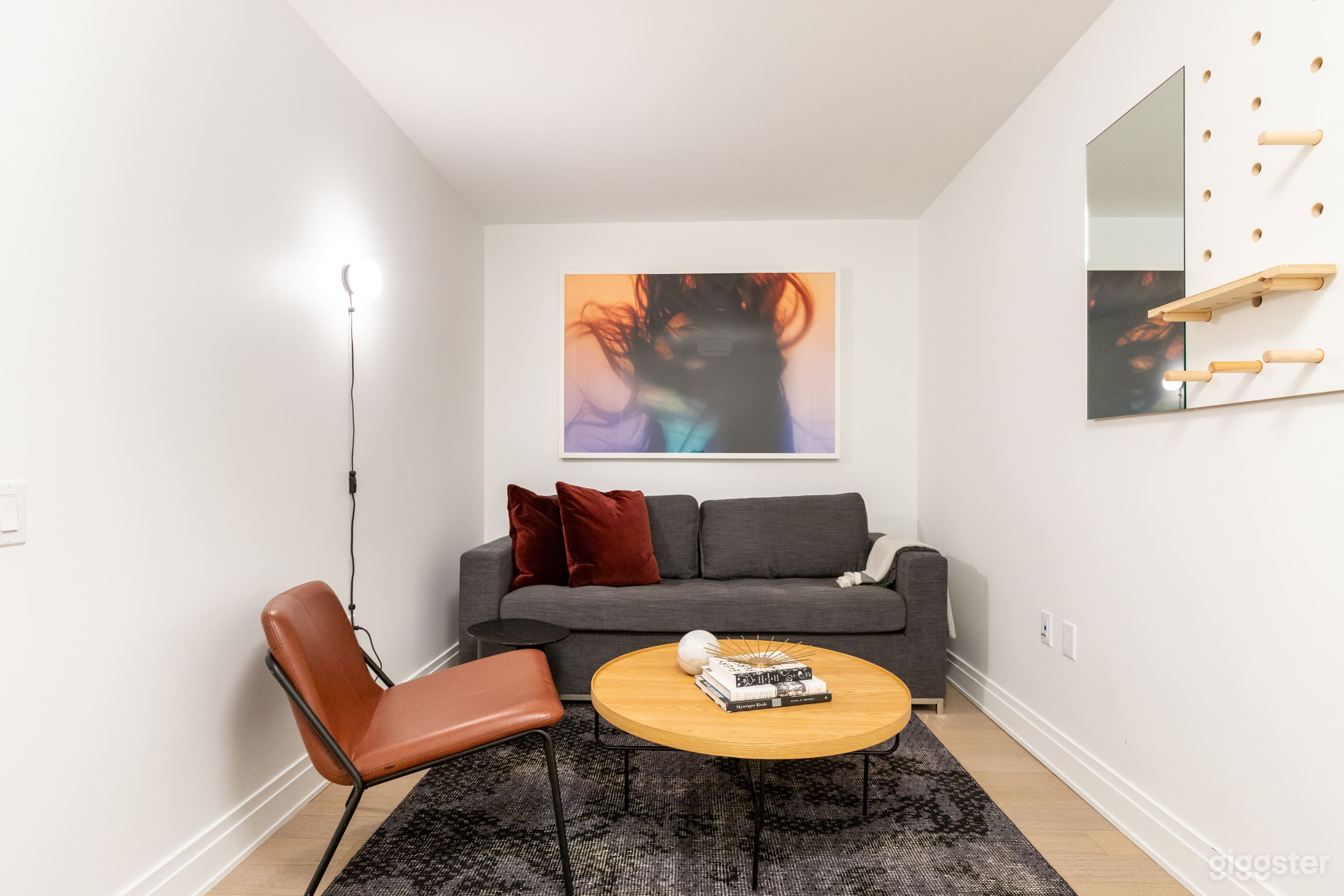 Living Area with Modern Design 