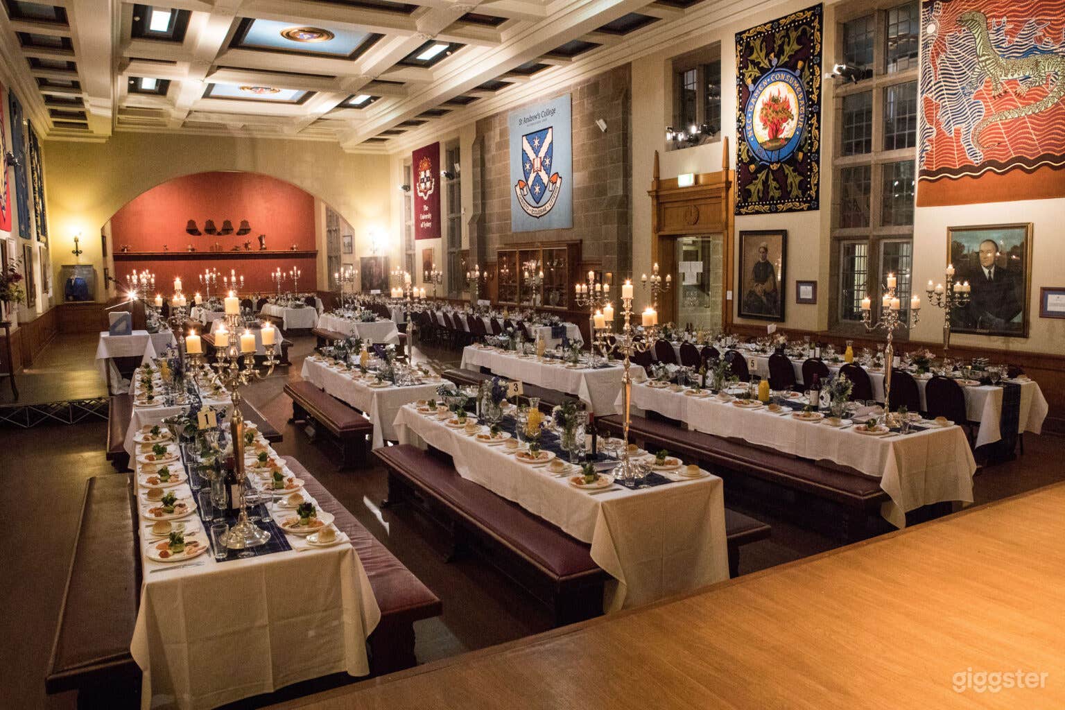 The Grand Dining Hal in Traditional Academic Style Photo 2