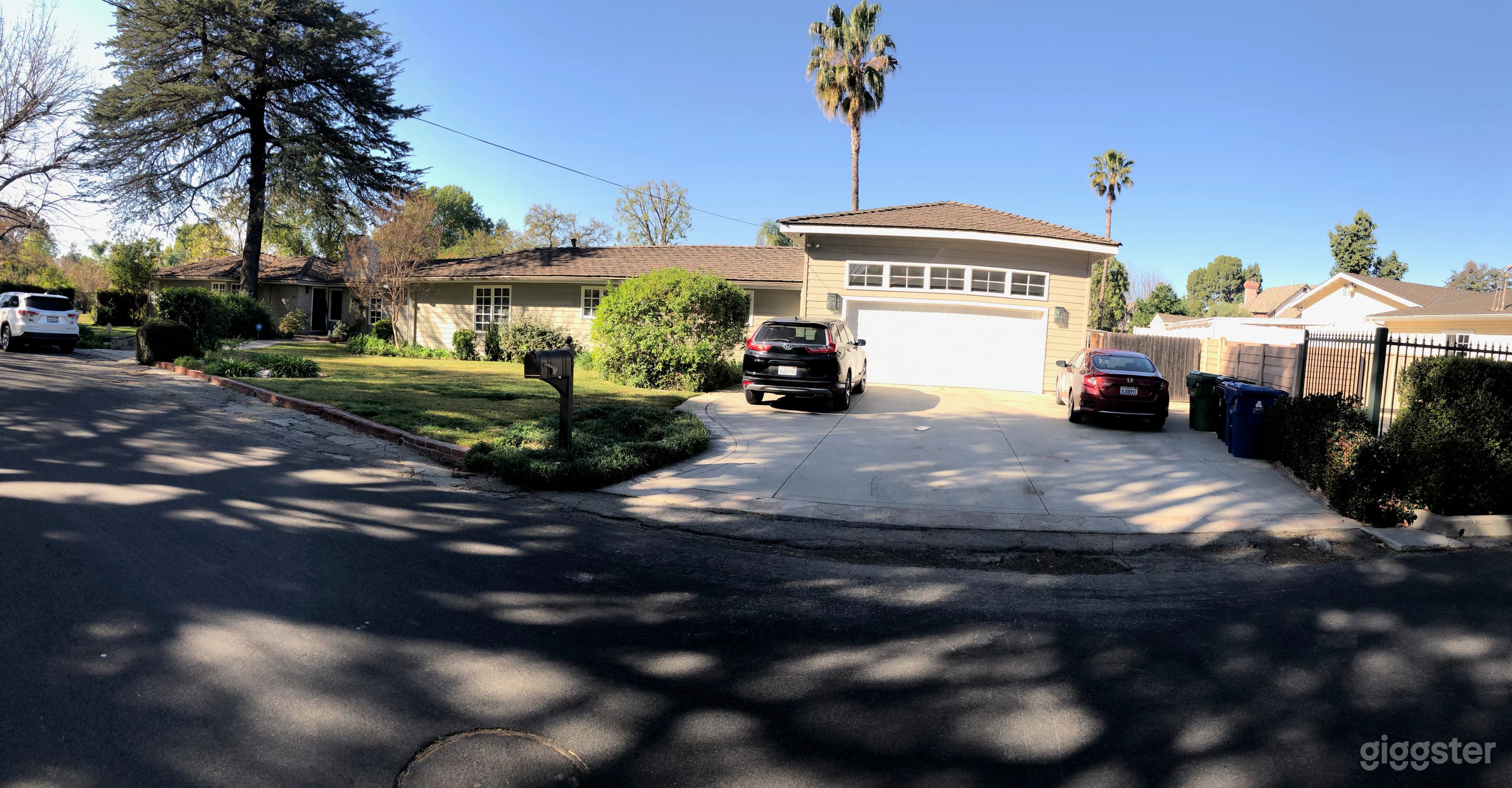 Front yard including driveway